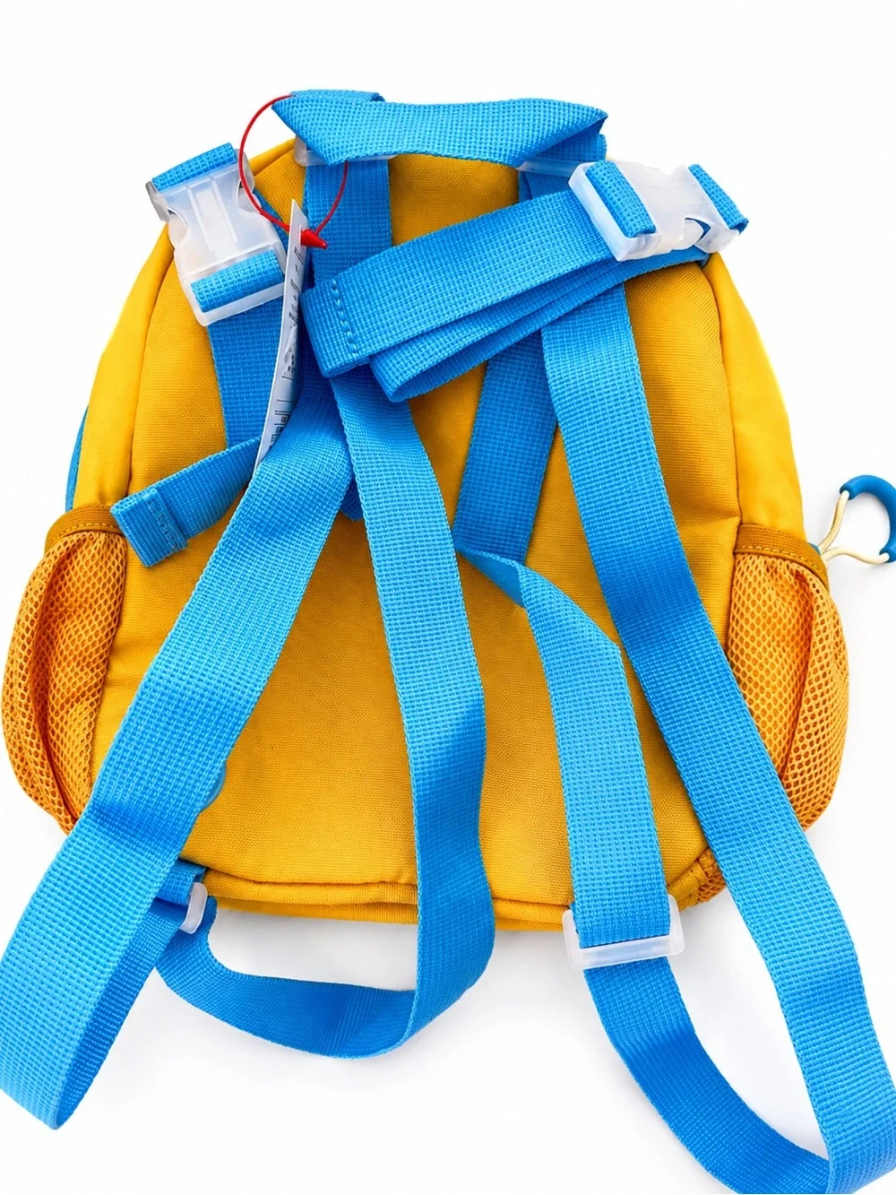 Yellow & Blue Quilted Kids Backpack Toddler Preschool Bag